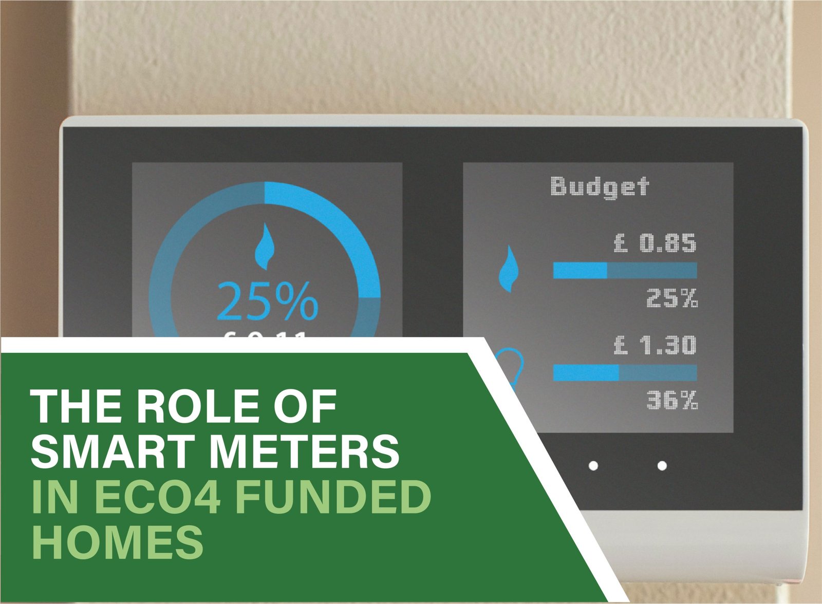 Discover how smart meters support energy savings and efficiency in ECO4 funded homes across the UK.